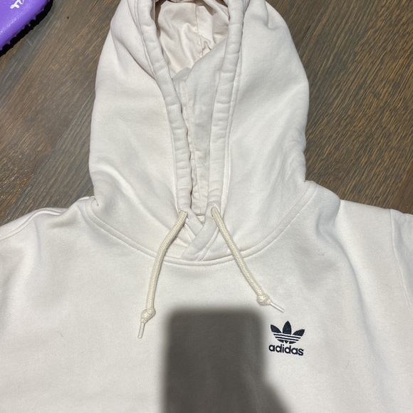 Adidas tan/ cream sweatshirt - Picture 2 of 3